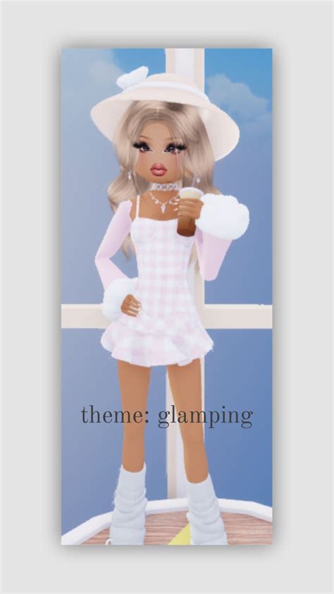 Theme Glamping🪞 Dti Dresstoimpress Glamping Outfit Dress To