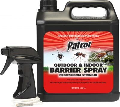 Patrol Outdoor Indoor Barrier Spray RTU Amgrow Home Garden