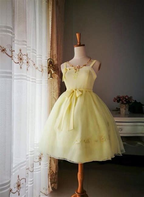 Pin By Shalini Singh On Gown Fairytale Dress Yellow Dress Summer