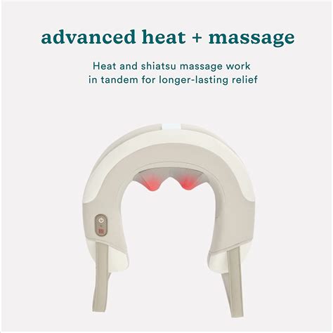 Homedics Shiatsu Rechargeable Neck Massager With Heat