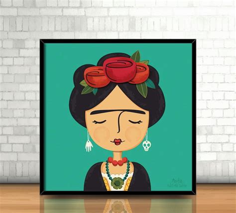 Quadro Frida Kahlo X Cm Elo Produtos Especiais