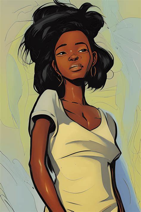 A Blend Of Comic Book Art And Lineart · Creative Fabrica