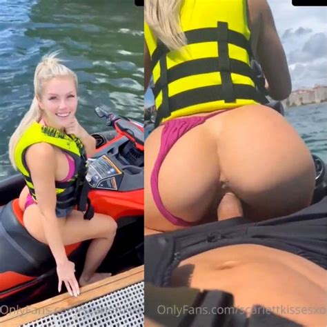 Scarlettkissesxo Sex On A Jet Ski Onlyfans Video Leaked Influencerchicks