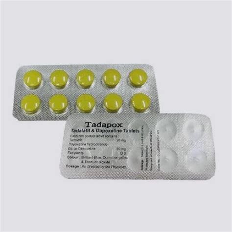 Mg Tadapox Tadalafil Tablets At Stripe In Nagpur Id