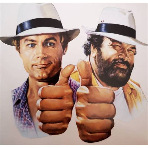 Bud Spencer Und Terenc Hill Vintage Sticker Autoaufkleber 100 Mm Bunt