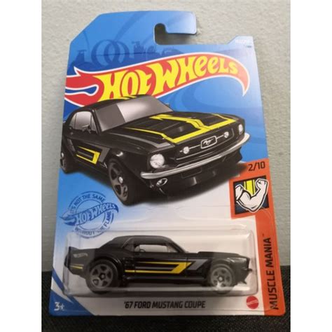 Hot Wheels Ford Mustang Coupe Shopee Malaysia