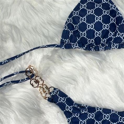 Sexy Bikini From Gucci Similar To Kylies Brown Depop