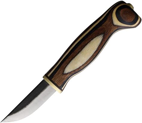 Wood Jewel Fixed Blade Zebra Wood Knivesmx