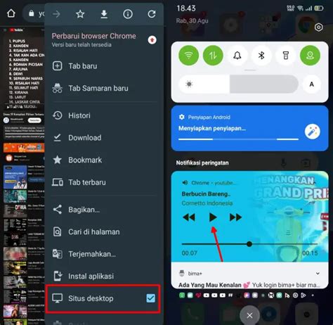 Cara Putar Youtube Di Latar Belakang Hp Infinix Barubenar