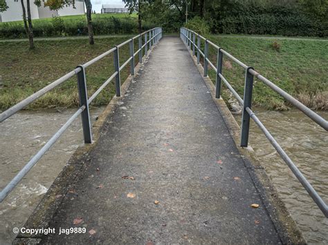 Bry Pedestrian Bridge Over The Broye River Moudon Can Flickr