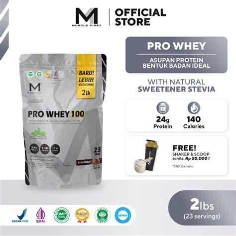 Jual M Pro Whey Lb Lbs Gram Musclefirst M Nutrion Muscle