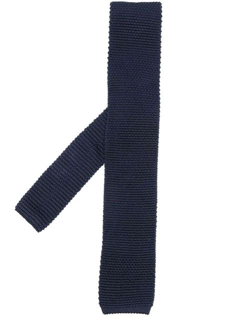 BRUNELLO CUCINELLI - Silk Knitted Tie Brunello Cucinelli