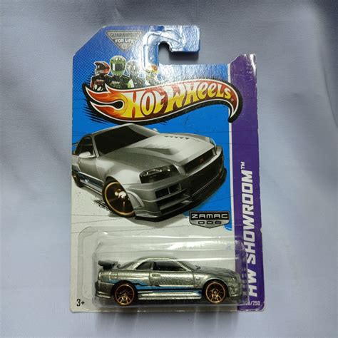 Nissan Skyline Gtr R Zamac Hot Wheels Hobbies Toys Toys Games On Carousell