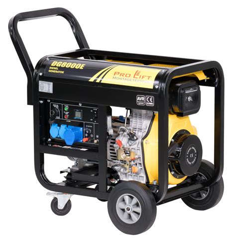 Diesel generator 8kVA 230V electric starter 6500W power generator ...