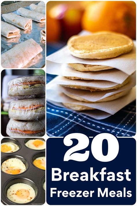 20 Freezer Meals to Stock your Freezer with Breakfasts