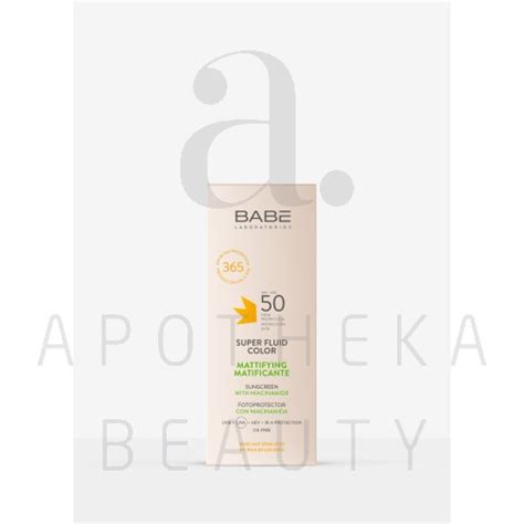 BABE SUPER FLUID EMULSIOON NÄOLE MATISTAV SPF TOONIV ML