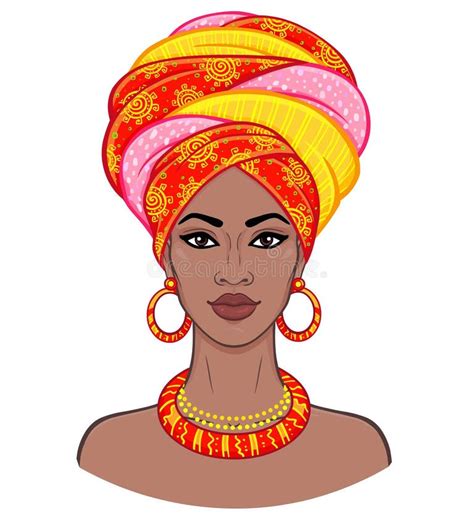 African Woman Turban Stock Illustrations 3 669 African Woman Turban