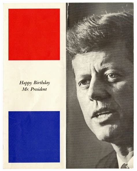 Lot Jfk And Marilyn Monroe Rare Happy Birthday Mr President