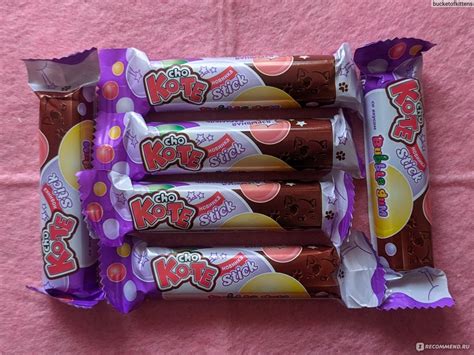 Конфеты глазированные Essen Cho Ko-Te Stick со вкусом Bubble gum ...
