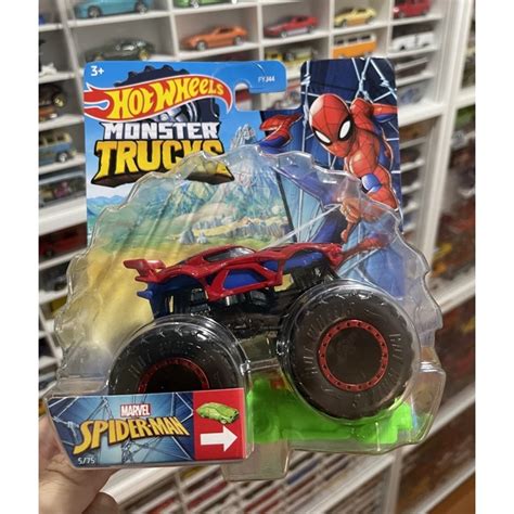 Hot Wheels Monster Truck Homem Aranha Shopee Brasil