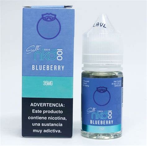 LÍQUIDO SALT NICOTINA BASIC BLUEBERRY ICE NAKED 100 Best Vape Brasil
