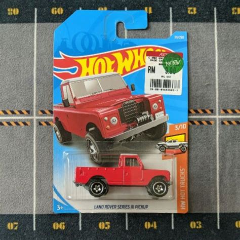 Hot Wheels Land Rover Series Pickup Shopee Malaysia