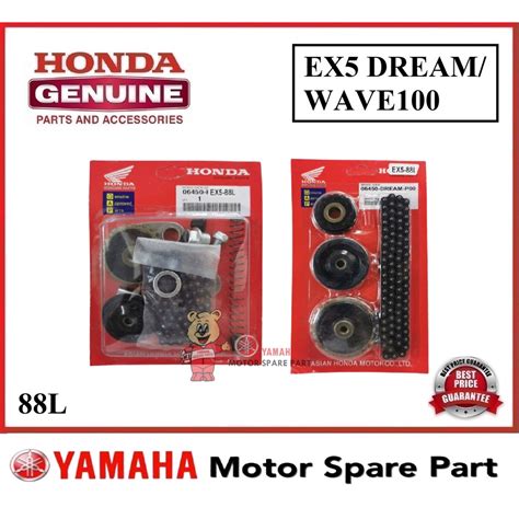 Honda Ex Dream Wave Timing Roller Chain Tensioner Full Set