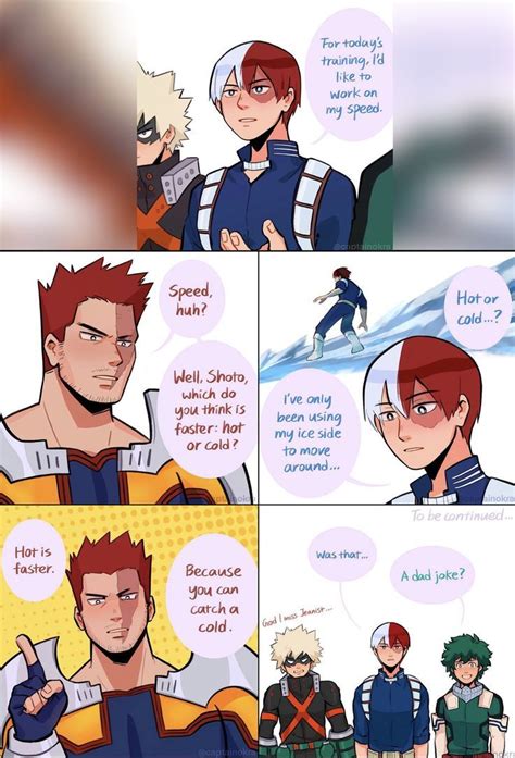 Enji Todoroki And Todobakudeku Shouto X Kacchan X Deku Bnha By