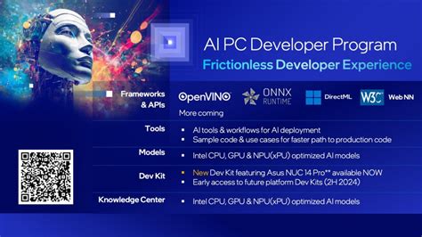 Intel Announces New Program for AI PC Software Developers and Hardware ...