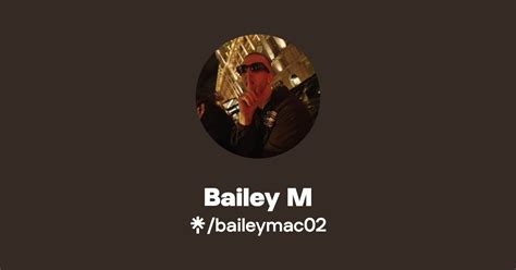 Bailey M Instagram Tiktok Linktree