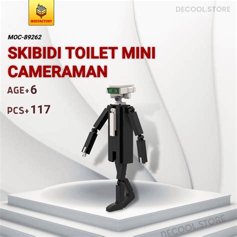 Skibidi Toilet Mini Cameraman MOC Factory 89262 Official Store | DECOOL