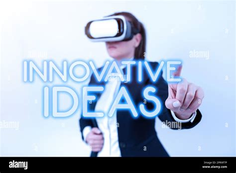 Conceptual Display Innovative Ideas Business Showcase Concepts That