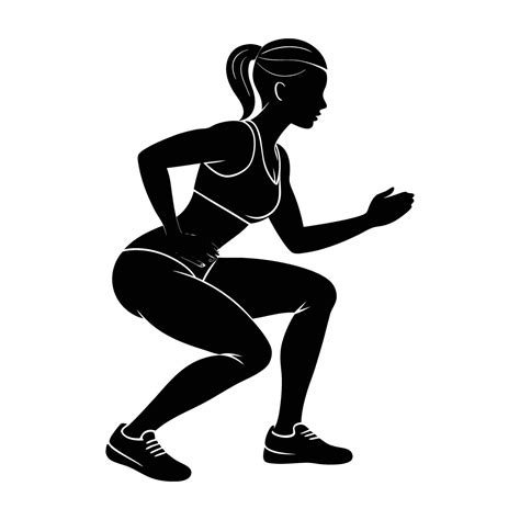 A focused female athlete demonstrating single leg stability during a