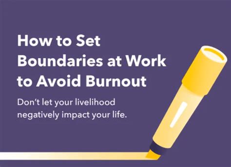 How To Prevent Burnout With Boundaries At Work [infographic] The Daily Mba