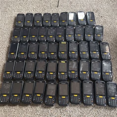 Lot Of Motorola Zebra Mc Handheld Mobile Computer Barcode