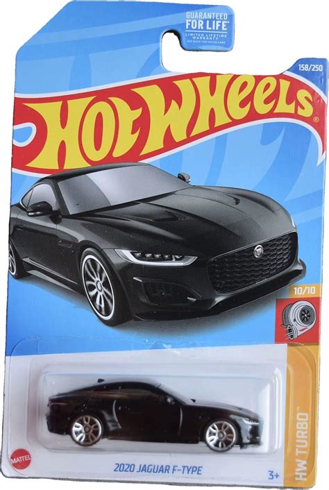 Amazon Hot Wheels Jaguar F Type Hw Turbo Black Toys Games