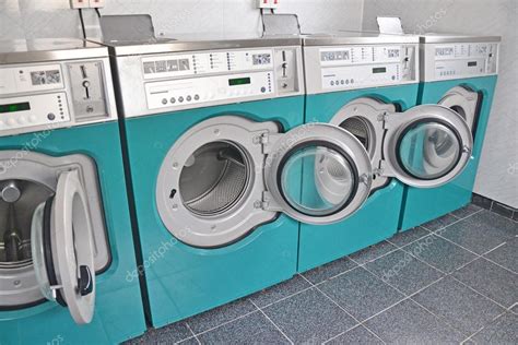 laundrette machines stock photo  cfionadeaton