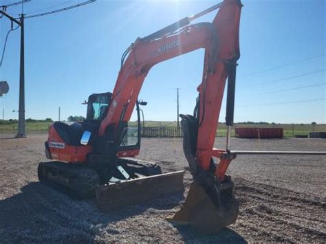 2018 Kubota Large Kx080 Mini Ex Cabbed Big One Nex Tech Classifieds