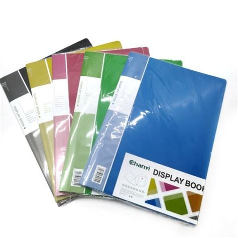 Jual BO Map Plasik Clear Holder File Dokumen Keeper F4 Folio 20 Lembar