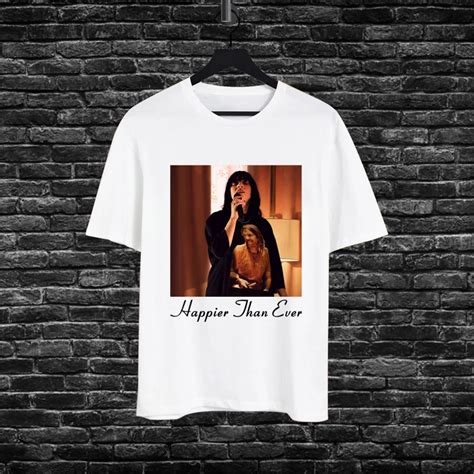 Billie Eilish The Happier Than Ever The World Tour 2022 T Shirt