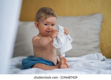 Cute Naked Almost One Year Old Stock Photo Shutterstock