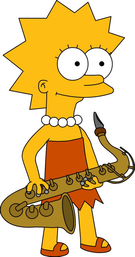 Lisa Simpson Saxophone