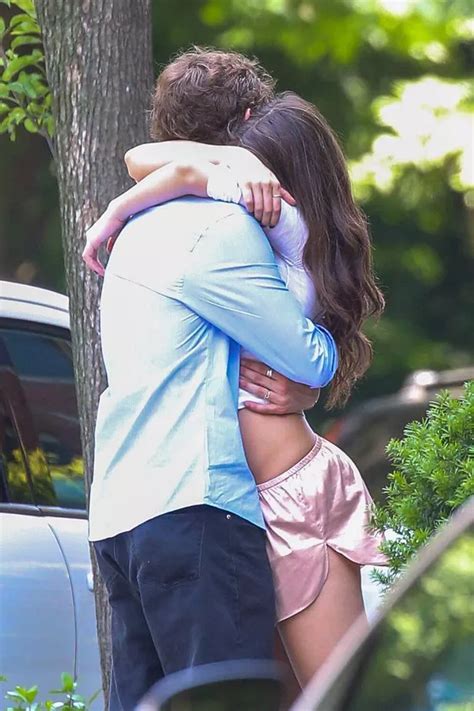 Suri Cruise Packs On PDA With Boyfriend In Crop Top And Nude Shorts During NYC Outing The Mirror