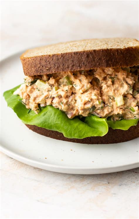 Canned Salmon Salad • Salt & Lavender