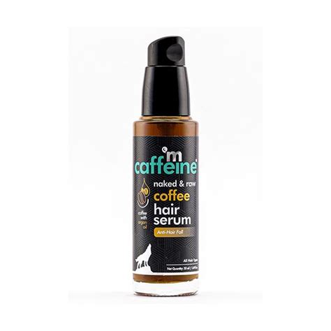 Mcaffeine Naked Raw Coffee Hair Serum Ml Jiomart