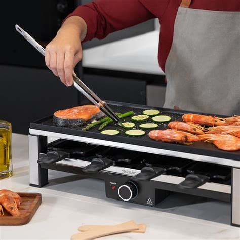 Cheese Grill Inox Black Raclette De Queso De Dise O Con Acabados