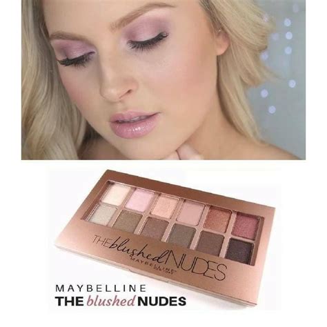 Jual MAYBELLINE MAYBELINE THE BLUSHED NUDE PALLETTE PINK PALET Shopee Indonesia