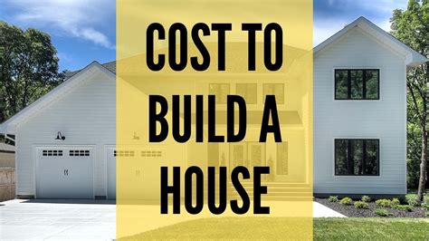 The Real Cost To Build Your Home Custom Home Building A House Cost