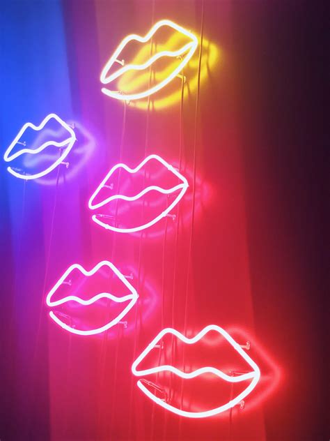 Rainbow Neon Aesthetic Wallpapers Top Free Rainbow Neon Aesthetic Backgrounds Wallpaperaccess