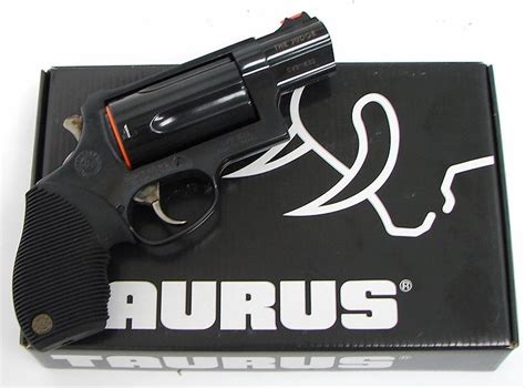 Taurus 410 45LC 410 Gauge Revolver Public Defender Model With Blue